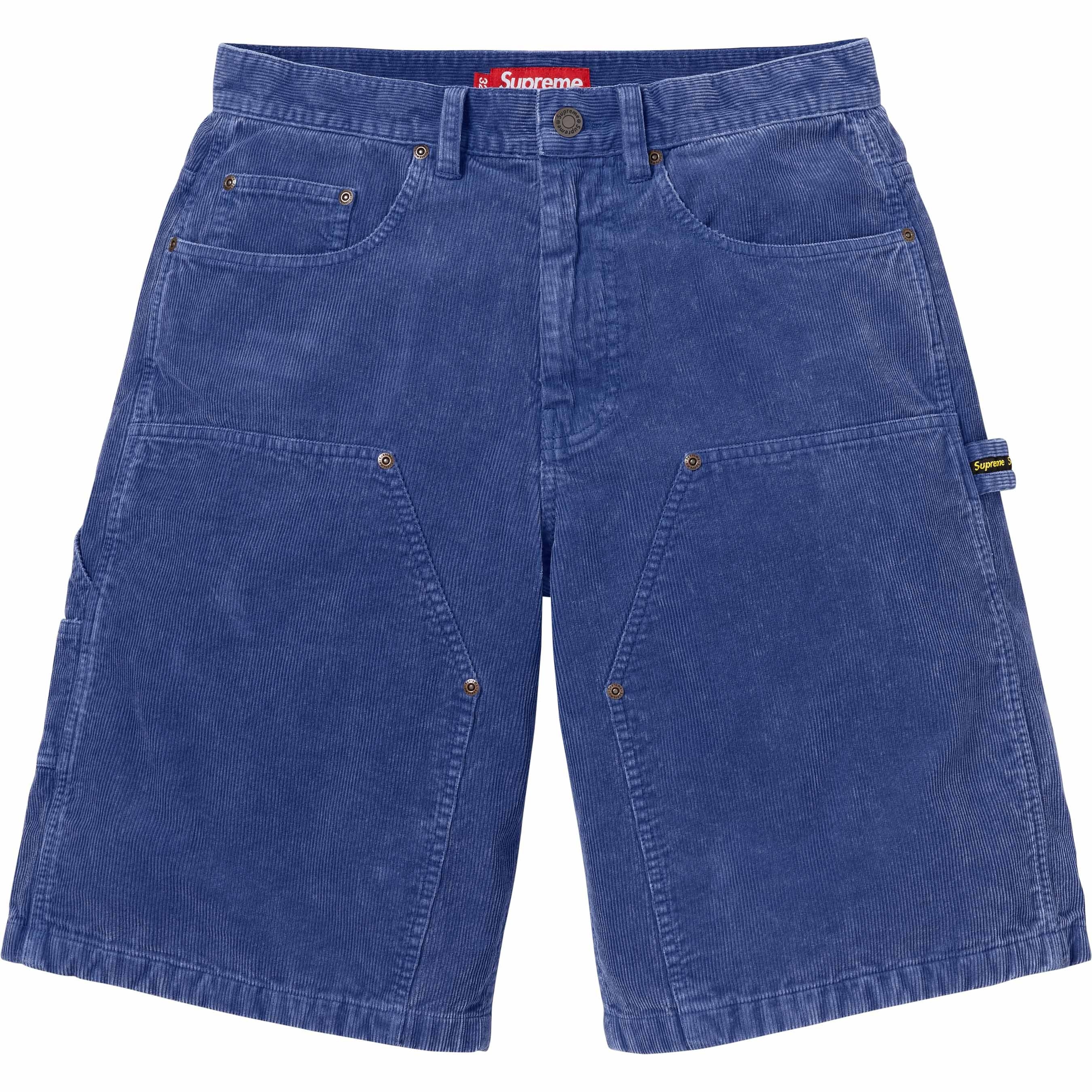 Washed Corduroy Double Knee Painter Short view 11